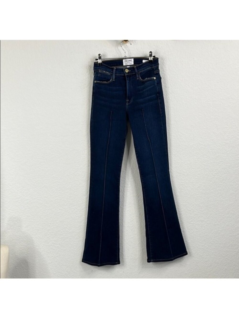 Frame Denim Le High Flare Banneker Front Seam Flare High Rise NWOT Jeans
